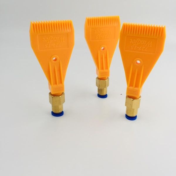 1/4" bspt 727-15 flat air blowin nozzle,water misting nozzle,16 blow holes air knife nozzle with 8mm pipe connector
1/4" bspt 727-15 flat air blowin nozzle,water misting nozzle,16 blow holes air knife nozzle with 8mm pipe connector