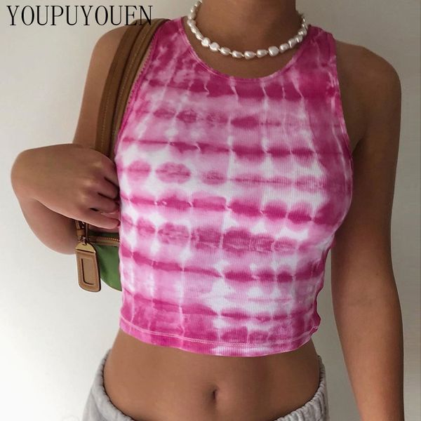 женщины ребристого tank top tie dye печать crop топы мода streetwear тонкого жилет женщина повседневное лето без рукавов коротких tanktop 20, White
женщины ребристого tank top tie dye печать crop топы мода streetwear тонкого жилет женщина повседневное лето без рукавов коротких tanktop 20, White