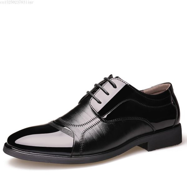 2018 man flat classic men dress shoes genuine leather wingtip carved italian formal oxford plus size for winter pu dress shoes, Black
2018 man flat classic men dress shoes genuine leather wingtip carved italian formal oxford plus size for winter pu dress shoes, Black