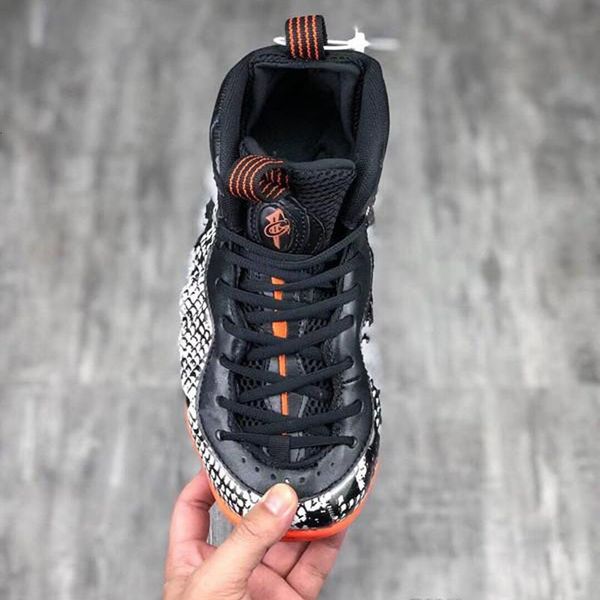 snakeskin penny hardaway kids basketball shoes men shoes outdoors mens high qaulitys new hardaway causal shoes, Black