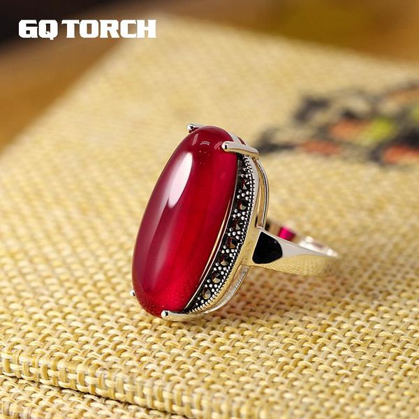 gqtorch 925 sterling silver exaggerated green agate red ruby large rings for women vintage ring fine jewelry, Golden;silver
gqtorch 925 sterling silver exaggerated green agate red ruby large rings for women vintage ring fine jewelry, Golden;silver