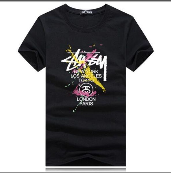 d30 men's women'short-sleeved cotton summer printing pattern loose version of the upper body super handsome fashion trend men', White
d30 men's women'short-sleeved cotton summer printing pattern loose version of the upper body super handsome fashion trend men', White