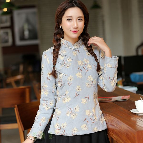 elegant print floral chinese women cotton coat sping autumn long sleeve tang clothes vintage handmade button jacket outwear, Black;brown
elegant print floral chinese women cotton coat sping autumn long sleeve tang clothes vintage handmade button jacket outwear, Black;brown