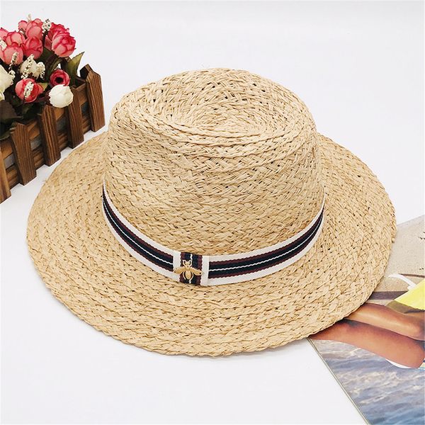 little bees designer hats men womens wide brim luxury caps summer beach hat brand cap new arrived grass hat high quality, Blue;gray
little bees designer hats men womens wide brim luxury caps summer beach hat brand cap new arrived grass hat high quality, Blue;gray