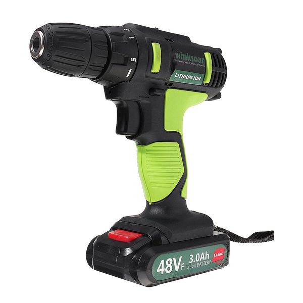 48vf cordless impact lithium electric drill 2 speed electric hand drill led lighting 1/2pcs large capacity battery 25+1 torque rechargable s
48vf cordless impact lithium electric drill 2 speed electric hand drill led lighting 1/2pcs large capacity battery 25+1 torque rechargable s