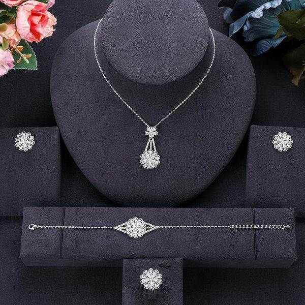 jankelly nigeria 4pcs bridal zirconia jewelry sets for women party, luxury dubai nigeria cz crystal wedding jewelry sets, Silver
jankelly nigeria 4pcs bridal zirconia jewelry sets for women party, luxury dubai nigeria cz crystal wedding jewelry sets, Silver