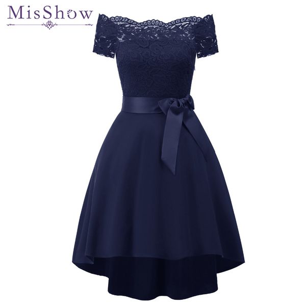 new short evening dress 2019 off shoulder lace satin dresses formal party dress vestido de festa navy blue burgundy prom dresses, White;black
new short evening dress 2019 off shoulder lace satin dresses formal party dress vestido de festa navy blue burgundy prom dresses, White;black