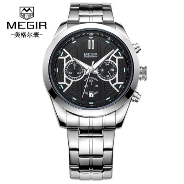 men sport watches dive 30m nylon&leather strap led watches men brand quartz waterproof watch, Slivery;brown
men sport watches dive 30m nylon&leather strap led watches men brand quartz waterproof watch, Slivery;brown