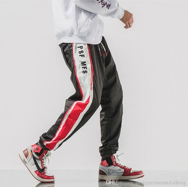 mens designer patchwork color pants casual loose long pencil pants fashion drawstring natural color trousers mens clothing, Black
mens designer patchwork color pants casual loose long pencil pants fashion drawstring natural color trousers mens clothing, Black