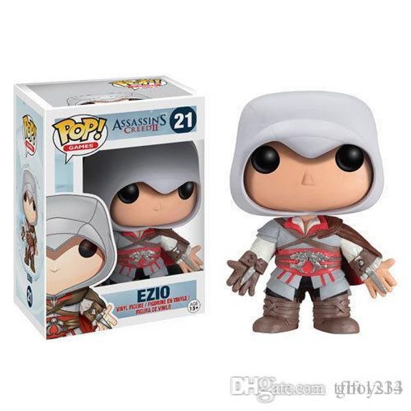 lxh funko pop assassin's creed ezio vinyl action figure with box #21 popular toy doll good quality
lxh funko pop assassin's creed ezio vinyl action figure with box #21 popular toy doll good quality