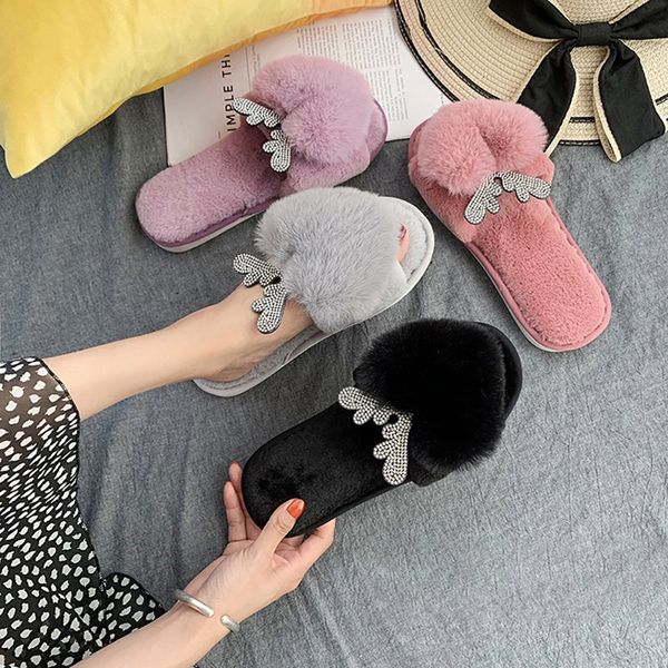 winter woman flock slippers warm non-slip home slippers indoor flats female house shoes wholesale, Black
winter woman flock slippers warm non-slip home slippers indoor flats female house shoes wholesale, Black