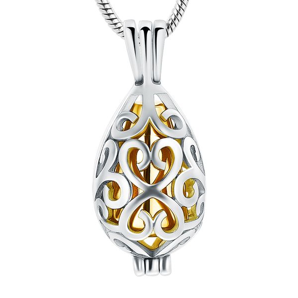 ijd20002 new design stainless steel filigree teardrop keepsake locket hold a mini urn for pet or human sharing ashes cremation jewelry, Silver
ijd20002 new design stainless steel filigree teardrop keepsake locket hold a mini urn for pet or human sharing ashes cremation jewelry, Silver