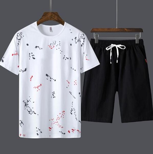 Mens Tracksuit Summer New Casual Suit Short Sleeve Tshirt and Short Cotton Blend Large Size Asian M-4XL
Mens Tracksuit Summer New Casual Suit Short Sleeve Tshirt and Short Cotton Blend Large Size Asian M-4XL