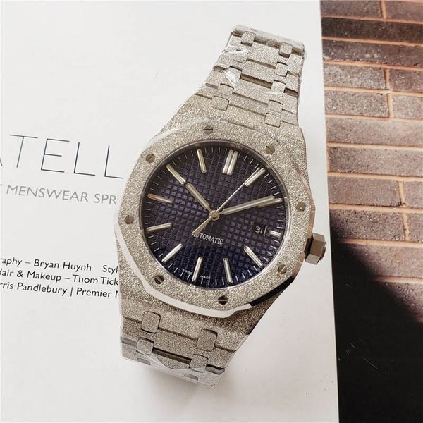 men's perfect mechanical watch designer watch 2019 new sports clock stainless steel gold and silver scrubs case#3019, Slivery;brown
men's perfect mechanical watch designer watch 2019 new sports clock stainless steel gold and silver scrubs case#3019, Slivery;brown