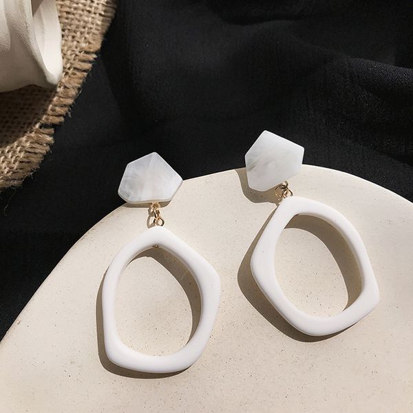 korean irregulares acrylic earrings stud women white geometric style cute drop earring kpop fashion jewelry brincos 2020, Silver
korean irregulares acrylic earrings stud women white geometric style cute drop earring kpop fashion jewelry brincos 2020, Silver