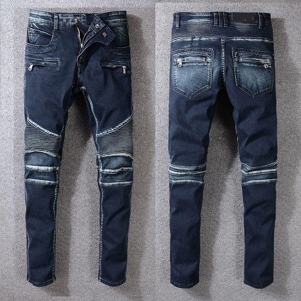 new france style dsqpleind2 men's moto pants ripped oiled washed blue skinny denim biker jeans stretch slim trousers size 29-42
new france style dsqpleind2 men's moto pants ripped oiled washed blue skinny denim biker jeans stretch slim trousers size 29-42