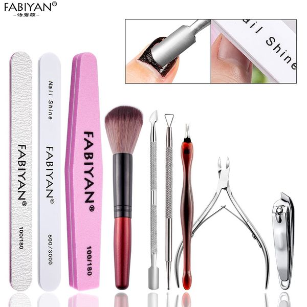 9pcs nail art files buffing sponge sanding tool cuticle pusher nippers dead skin remover dotting cleaning brush manicure set
9pcs nail art files buffing sponge sanding tool cuticle pusher nippers dead skin remover dotting cleaning brush manicure set