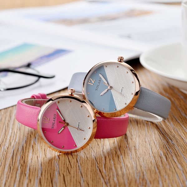 gentlemen girls women's's casual quartz leather band newv strap watch analog wrist watch, Slivery;brown
gentlemen girls women's's casual quartz leather band newv strap watch analog wrist watch, Slivery;brown