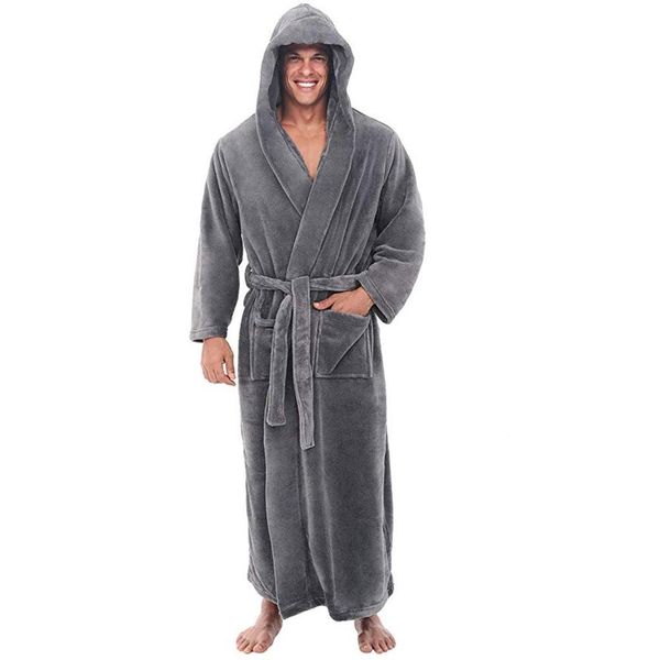men winter pajamas bathrobe home clothes sleepwear warm plush home clothes long sleeve badjas mens robes j26, Black;brown
men winter pajamas bathrobe home clothes sleepwear warm plush home clothes long sleeve badjas mens robes j26, Black;brown