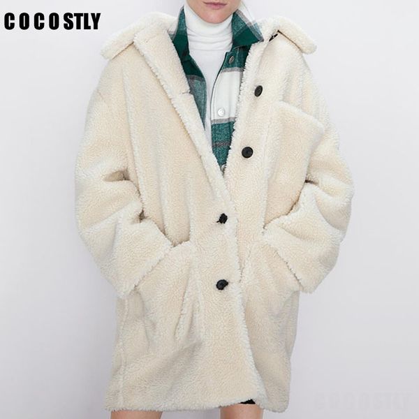 new winter coat women warm long lambswool jacket women coat single breasted overcoat casual loose lamb fur coats female outwear, Black
new winter coat women warm long lambswool jacket women coat single breasted overcoat casual loose lamb fur coats female outwear, Black