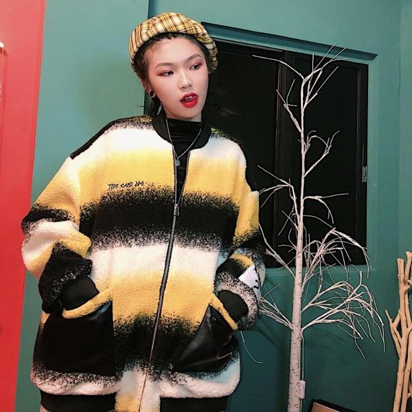 jasummer original tie dye lambhair industry stick fabric winter women's warm thickened loose embroidere jackets coat coats, Black
jasummer original tie dye lambhair industry stick fabric winter women's warm thickened loose embroidere jackets coat coats, Black
