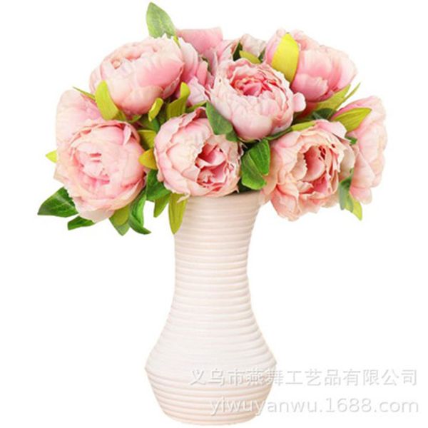 artificial flower real touch silk peony flower head simulation diy wedding family party decoration clip
artificial flower real touch silk peony flower head simulation diy wedding family party decoration clip