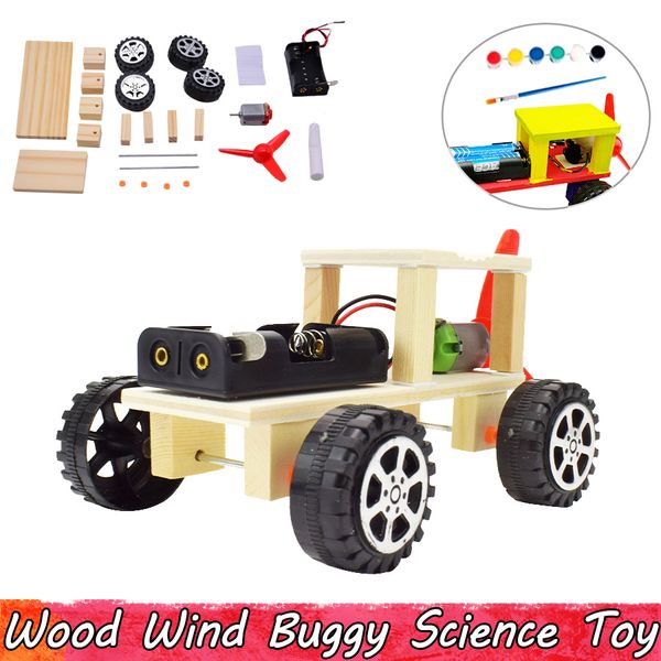 

Дерево ветер багги эксперимент наука игрушки DIY сборка развивающие игрушки для детей улучшить способности мозга подарки