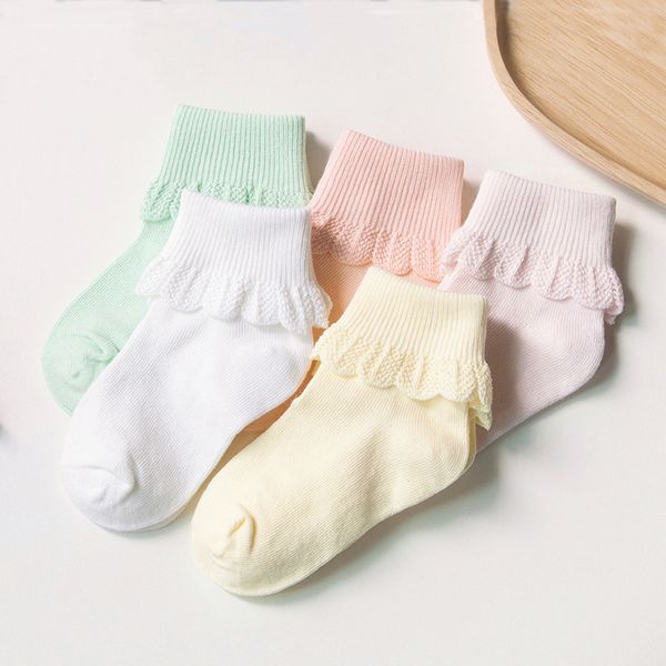 Cute Baby Girl Cotton Ruffle Socks Newborn Breathable Princess Lace Short Sock Lot for Baby Girls Clothing Accessory
Cute Baby Girl Cotton Ruffle Socks Newborn Breathable Princess Lace Short Sock Lot for Baby Girls Clothing Accessory