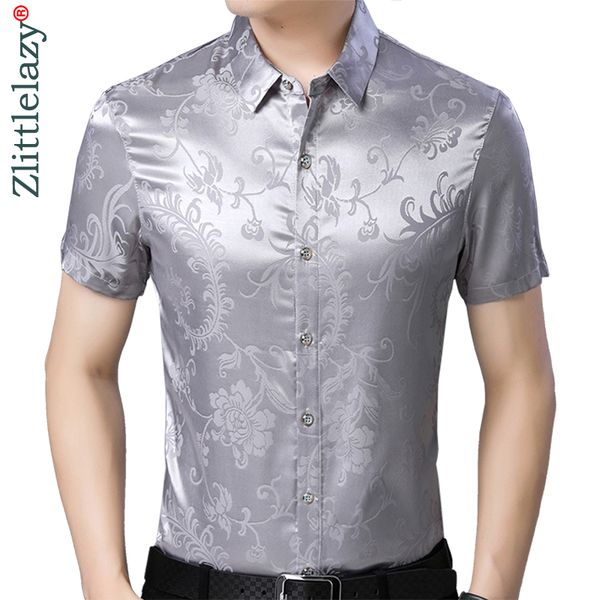 2019 brand casual summer luxury bright short sleeve slim fit men shirt streetwear social dress shirts mens fashions jersey 50578, White;black
2019 brand casual summer luxury bright short sleeve slim fit men shirt streetwear social dress shirts mens fashions jersey 50578, White;black