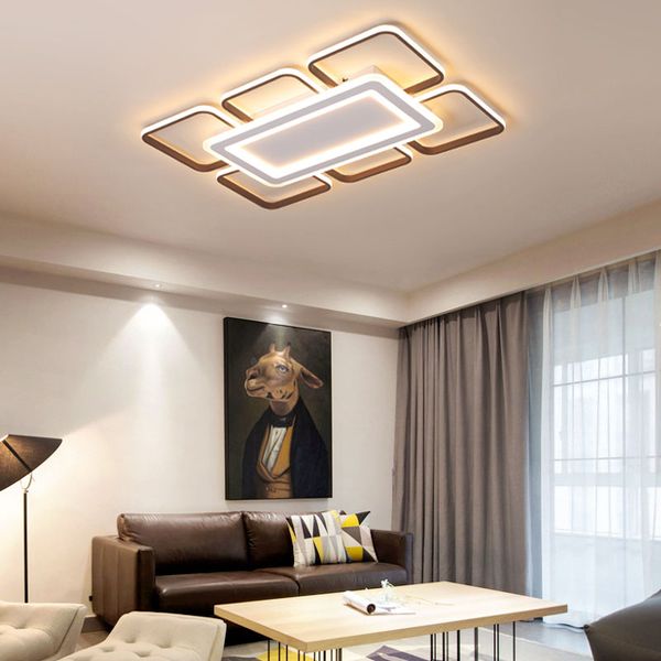 square modern ceiling lights led for living room bedroom white and coffee color home led ceiling lamp luminaires ac 110v-ac260v
square modern ceiling lights led for living room bedroom white and coffee color home led ceiling lamp luminaires ac 110v-ac260v