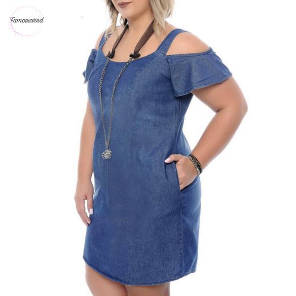women casual denim dress mini 2019 summer female off shoulder o neck short sleeve solid plus size ruffles vestidos, Black;gray
women casual denim dress mini 2019 summer female off shoulder o neck short sleeve solid plus size ruffles vestidos, Black;gray