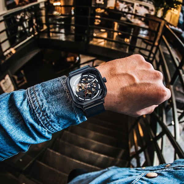 luxury brand nesun fashion men sport watch mechanical wrist watch hollow luminous stainless male watches clock montre homme, Slivery;brown
luxury brand nesun fashion men sport watch mechanical wrist watch hollow luminous stainless male watches clock montre homme, Slivery;brown