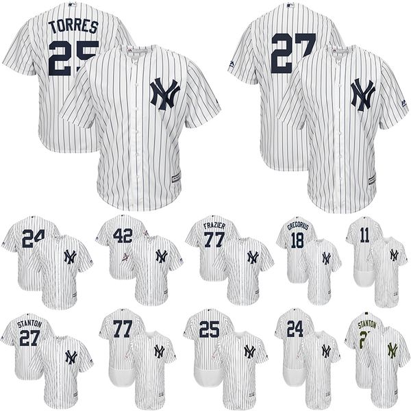 New York Men Yankees Jerseys Giancarlo Stanton Gleyber Torres Clint Frazier Didi Gregorius Brett Gardner Baseball Jersey
New York Men Yankees Jerseys Giancarlo Stanton Gleyber Torres Clint Frazier Didi Gregorius Brett Gardner Baseball Jersey