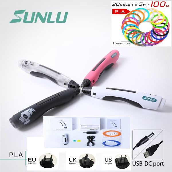 3d printing pen creative original gifts pla birthday gifts us uk eu adapter new generation safety usb interface christmas toy, Black;red
3d printing pen creative original gifts pla birthday gifts us uk eu adapter new generation safety usb interface christmas toy, Black;red