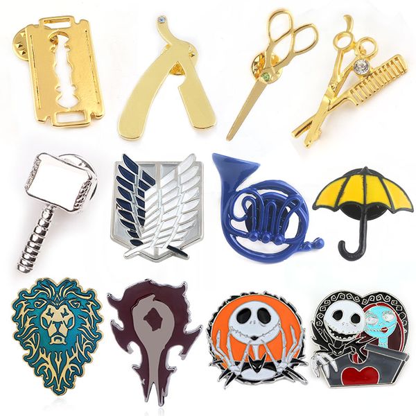 20pcs/lot attack on titan brooch nightmare before christmas pins badges lapel pin shirts on backpack women men jewelry gift, Gray
20pcs/lot attack on titan brooch nightmare before christmas pins badges lapel pin shirts on backpack women men jewelry gift, Gray