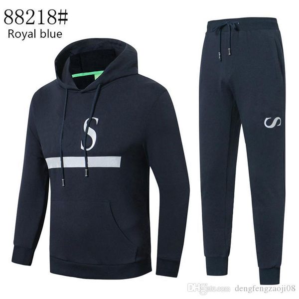 designer hoodie hugo bosses mens solid color suits cotton sportswear lapel neck fashion couple hoodie+pants sportsuits sell, Gray
designer hoodie hugo bosses mens solid color suits cotton sportswear lapel neck fashion couple hoodie+pants sportsuits sell, Gray