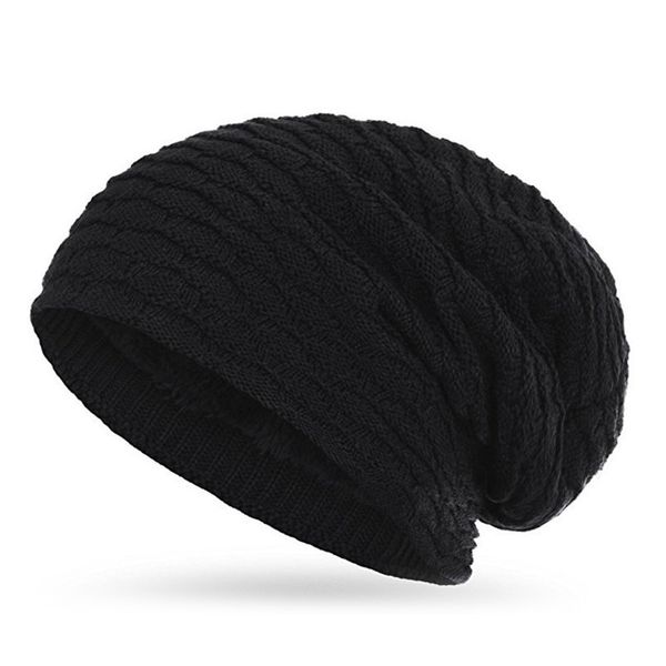 mens women knit baggy beanie cap winter pleated slouchy extra long fashion hat warm lock wool soft, Black
mens women knit baggy beanie cap winter pleated slouchy extra long fashion hat warm lock wool soft, Black
