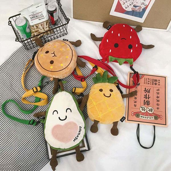 avocado pineapple cartoon cute kawaii messenger bags shoulder bag wallet fruit plush girls bags, Red;black
avocado pineapple cartoon cute kawaii messenger bags shoulder bag wallet fruit plush girls bags, Red;black