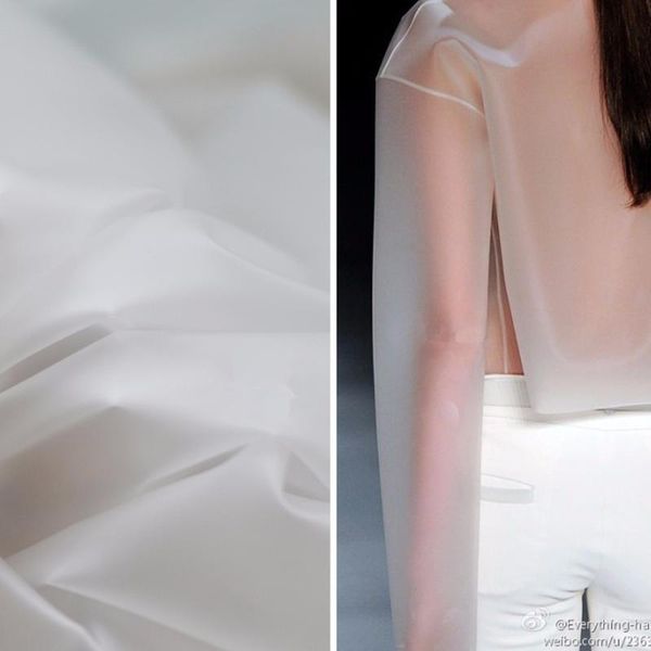 137cm*50cm translucent tpu fabric designer fashion fabric - perspectivity clothes raincoat crystal bag plastic cloth pvc 0.2mm, Black;white
137cm*50cm translucent tpu fabric designer fashion fabric - perspectivity clothes raincoat crystal bag plastic cloth pvc 0.2mm, Black;white