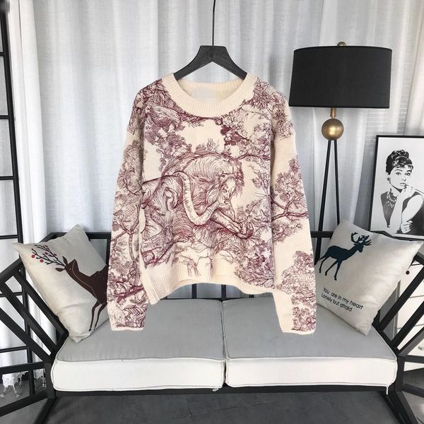 2019 new ivory o шея длинные рукава пуловеры женщин конструктор животных печать милан runway женщин, White;black
2019 new ivory o шея длинные рукава пуловеры женщин конструктор животных печать милан runway женщин, White;black