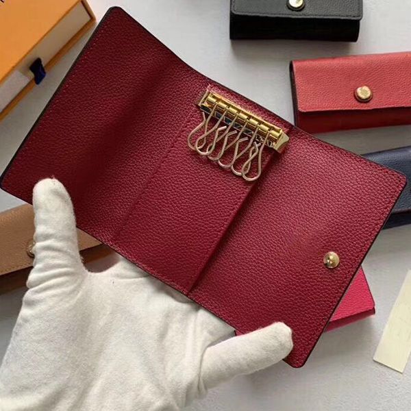 new wholesale multicolor leather key holder short designer six key wallet women classic zipper pocket men design key chain, Red;blue
new wholesale multicolor leather key holder short designer six key wallet women classic zipper pocket men design key chain, Red;blue