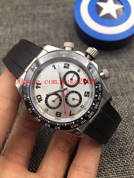 9 style elling high wristwatches 40mm cosmograph 116506 116509 116500 116520 rubber bands no chronograph automatic mens man's watches, Slivery;brown
9 style elling high wristwatches 40mm cosmograph 116506 116509 116500 116520 rubber bands no chronograph automatic mens man's watches, Slivery;brown