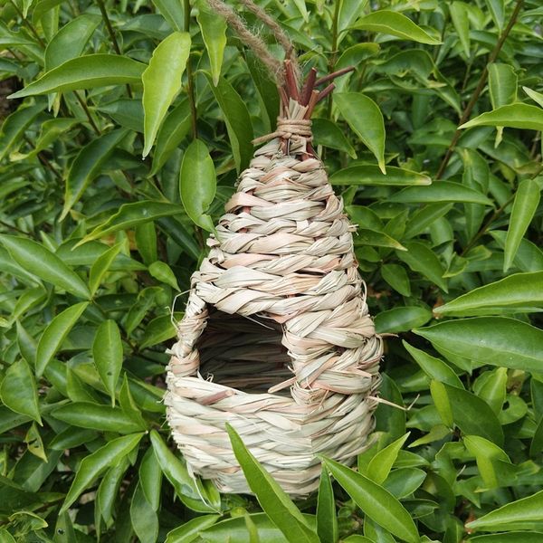 natural grass of woven hanging birdhouse nest birds house of straw bird house other bird supplies
natural grass of woven hanging birdhouse nest birds house of straw bird house other bird supplies