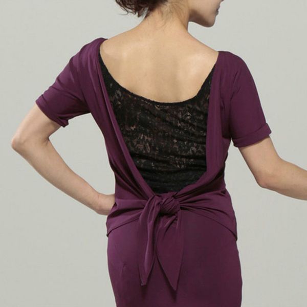 latin dance shirt female new short sleeve round neck shirt lace straps practice clothes for ballroom cha cha rumba dl3507, Black;red
latin dance shirt female new short sleeve round neck shirt lace straps practice clothes for ballroom cha cha rumba dl3507, Black;red
