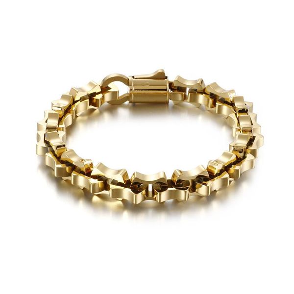 2020 new fashion creative simple hip-hop bracelet for men stainless steel bracelets titanium gold fashionable jewelry accessories wholesale, Black
2020 new fashion creative simple hip-hop bracelet for men stainless steel bracelets titanium gold fashionable jewelry accessories wholesale, Black