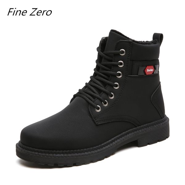 men boots winter warm leather oxfords shoes men motorcycle ankle boots autumn casual hombre plush high dress shoes, Black
men boots winter warm leather oxfords shoes men motorcycle ankle boots autumn casual hombre plush high dress shoes, Black