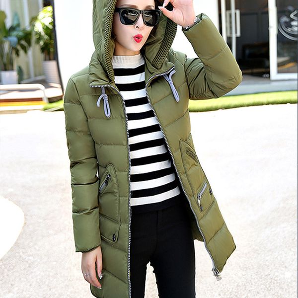 2018 new style winter jacket coat women's parka hooded slim medium long plus size down cotton parkas lady female coats, Black
2018 new style winter jacket coat women's parka hooded slim medium long plus size down cotton parkas lady female coats, Black