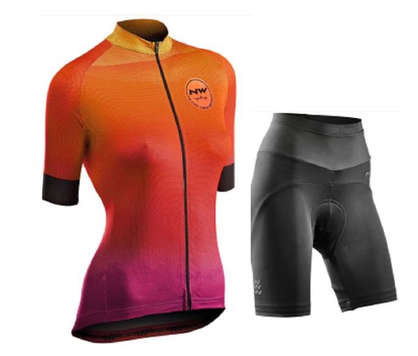 nw 2019 new women cycling jersey set short sleeve clothes quick dry pro team mtb bicycle bike road riding clothing northwave, Black;red
nw 2019 new women cycling jersey set short sleeve clothes quick dry pro team mtb bicycle bike road riding clothing northwave, Black;red