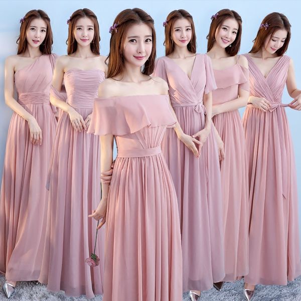 plus shawl bridesmaid long fall / winter 2019 new bridesmaid group dress sister dress pink slim wedding dress,pink,grey,6 styles, Blue;red
plus shawl bridesmaid long fall / winter 2019 new bridesmaid group dress sister dress pink slim wedding dress,pink,grey,6 styles, Blue;red
