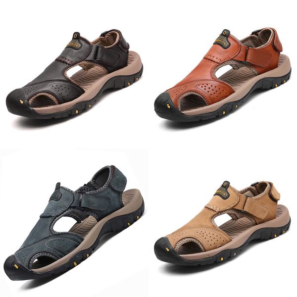 summer men's sandals genuine leather men beach roman sandals brand men outdoor shoes flip flops slippers sneakers summer shoes, Black
summer men's sandals genuine leather men beach roman sandals brand men outdoor shoes flip flops slippers sneakers summer shoes, Black